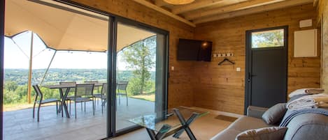 Télévision, table de tennis de table