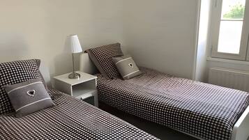 3 slaapkamers, wifi, beddengoed