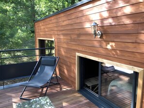 Terrace/patio - Les Crouquets - Cabane Spa Des Noyers (Jayac)