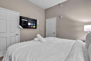 1 bedroom, iron/ironing board, internet, bed sheets