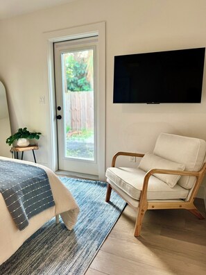 1 habitación, tabla de planchar con plancha, wifi y ropa de cama 