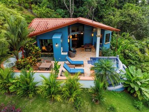Terrace/patio - Breathtaking views on the pacific ocean - inifnity edge pool (Dominicalito)