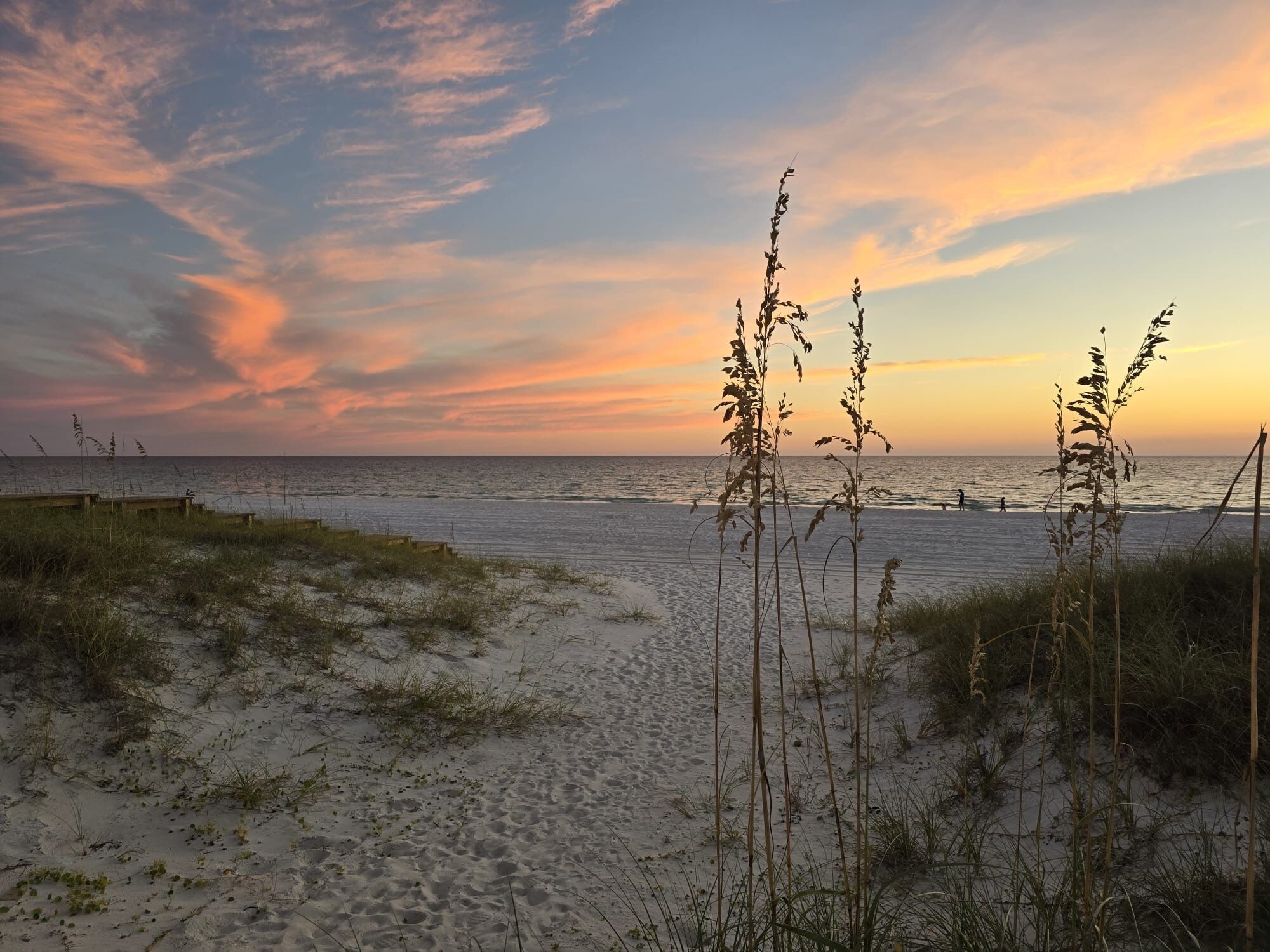 Chaises longues, serviettes de plage