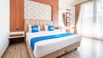 Een bureau, gratis wifi