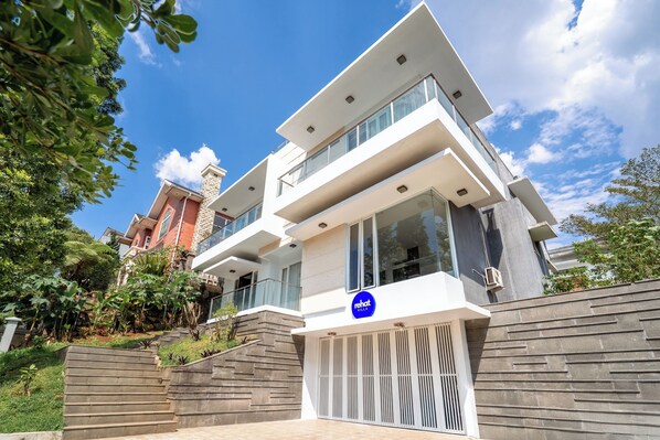 Fassade der Unterkunft