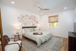 4 soverom, strykejern/-brett, wi-fi (inkludert) og sengetøy