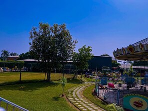 Enceinte de l’hébergement