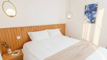 2 chambres, fer et planche Ă repasser, Wi-Fi, draps fournis