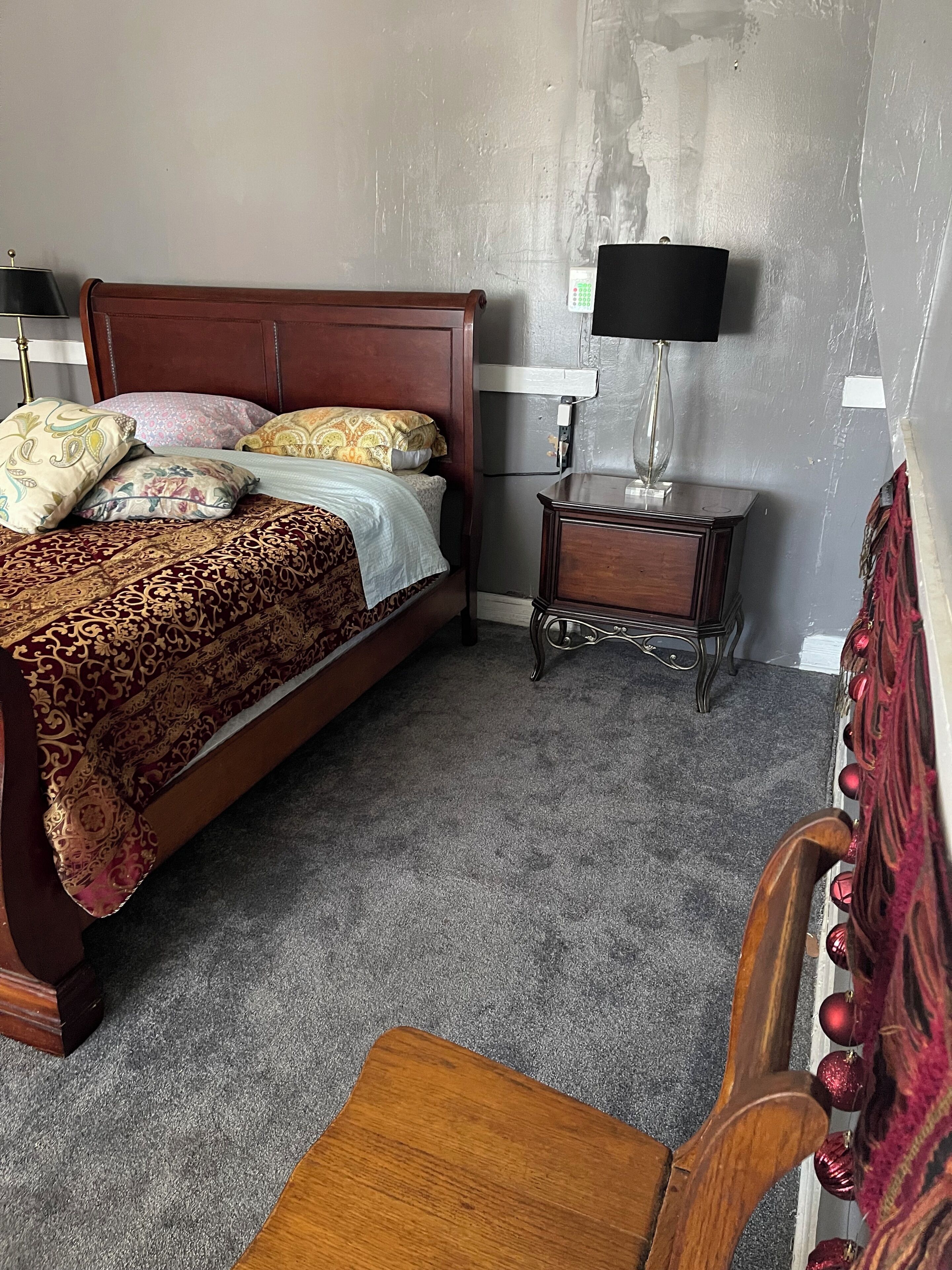 1 bedroom, iron/ironing board, Internet, bed sheets