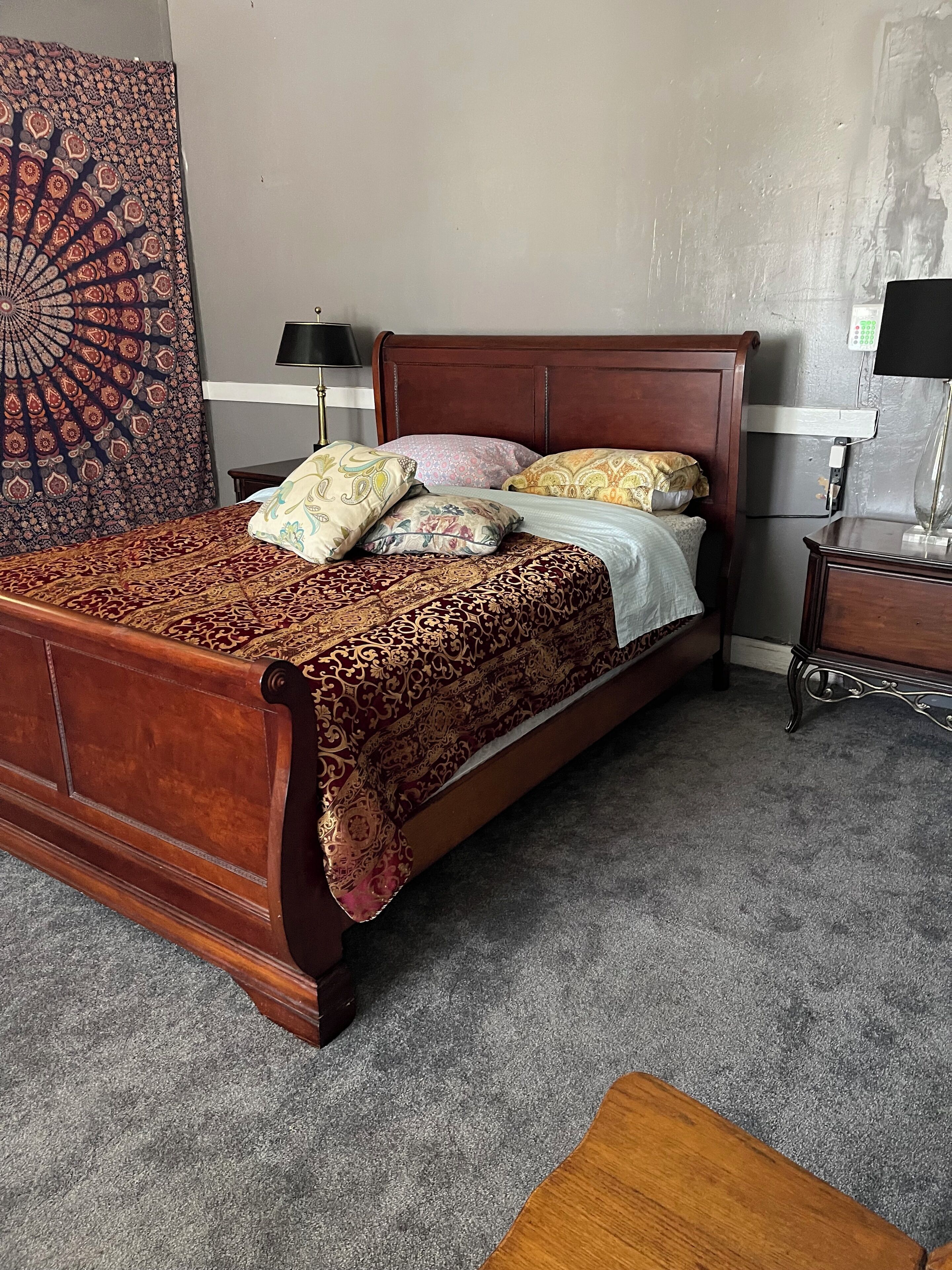 1 makuuhuone, silitysrauta/-lauta, internet, vuodevaatteet