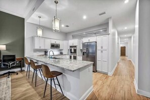 Private kitchen - Stunning Luxury Downtown Condo in Playhouse Square (Cleveland)