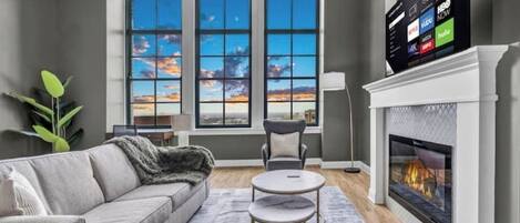 Área de sala de estar