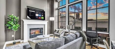 Área de sala de estar