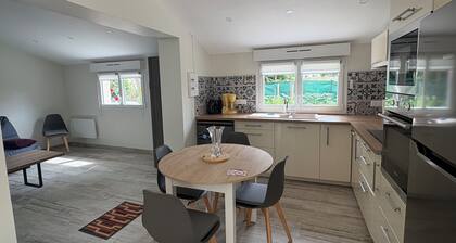 House in quiet residential area near forest in the chevreuse valley