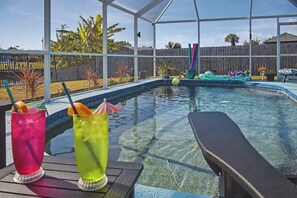 屋外プール、温水プール