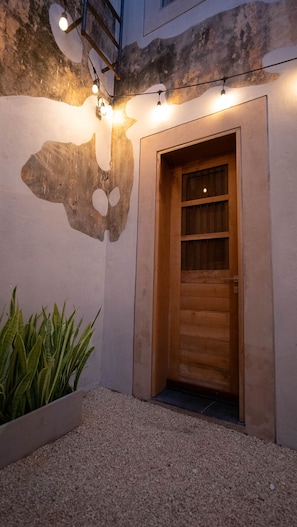 Exterior detail