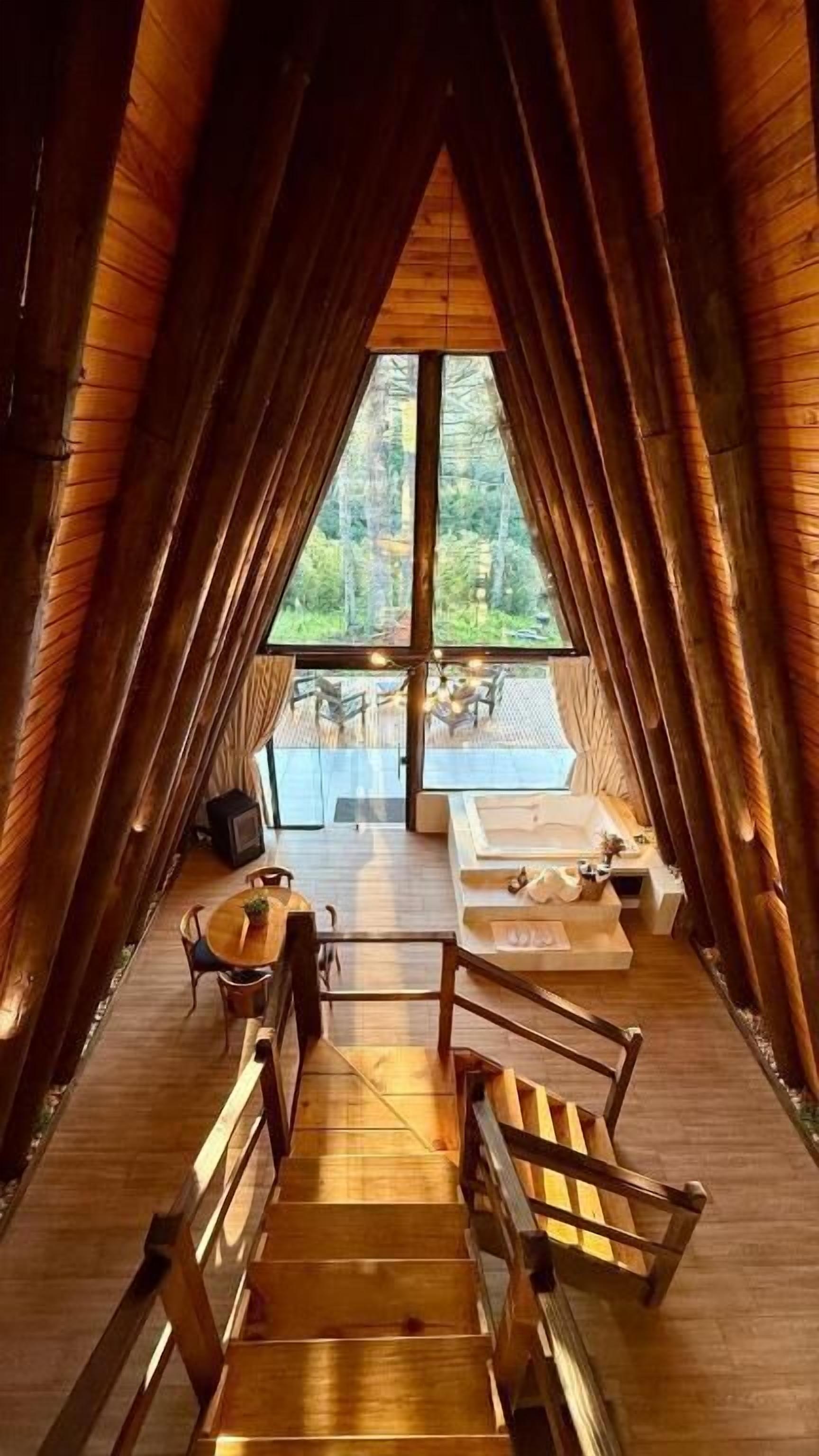 Alpehytte – deluxe, fjellutsikt | Innvendig