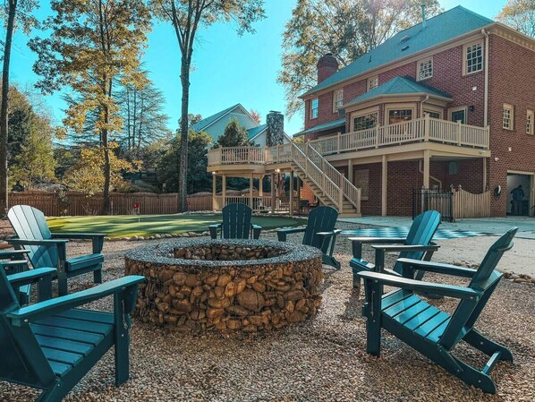 Overnattingsstedets uteområder