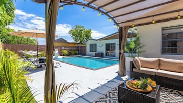 Una piscina climatizada