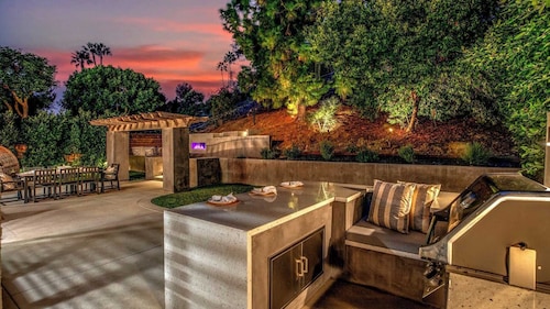 Spanish-inspired Mission Viejo Home With Courtyard Firepit & Backyard Dining Casa Cordero by Avantstay