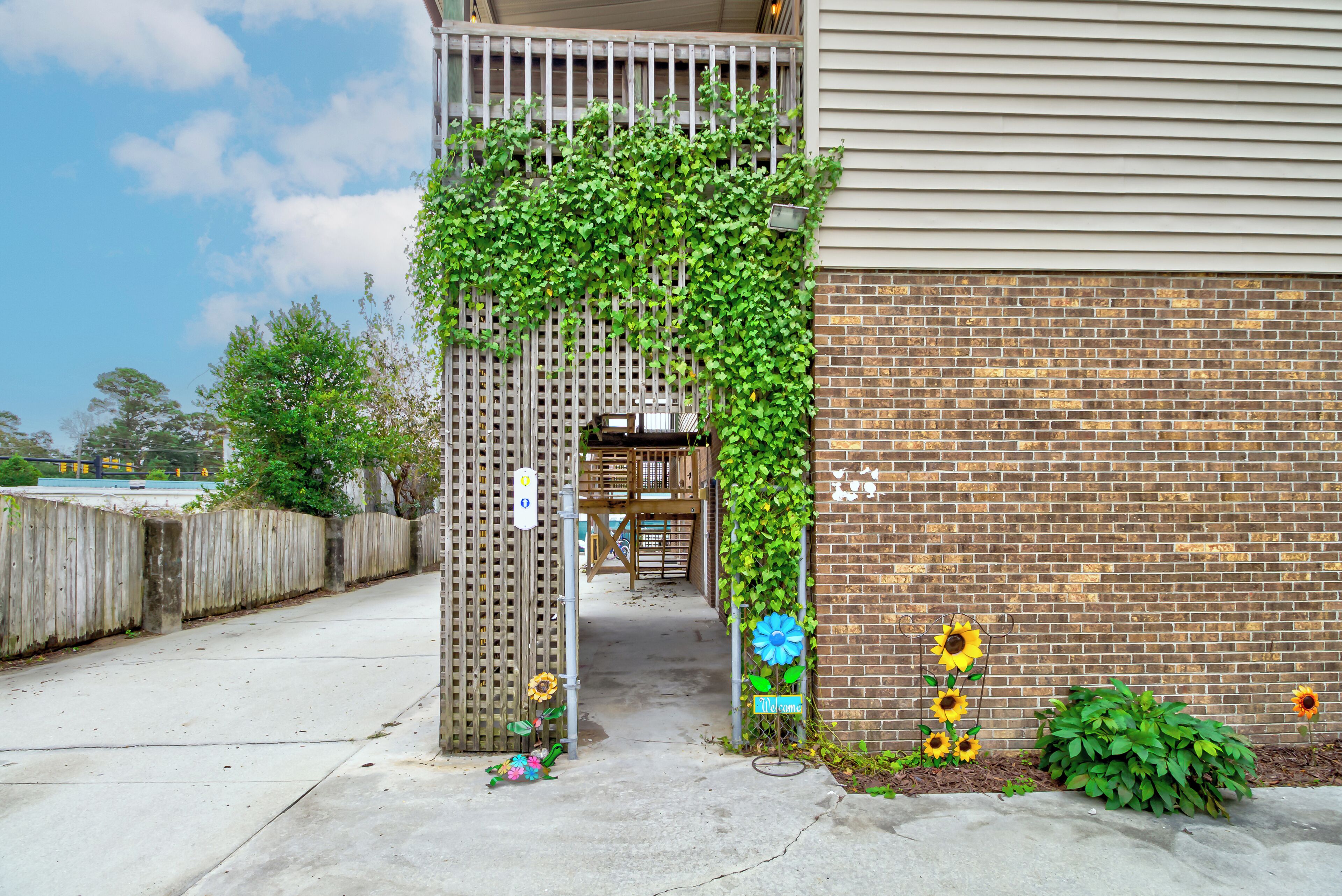 Enceinte de l’hébergement