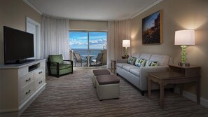Living area - Marriott's OceanWatch, Myrtle Beach, South Carolina, United States (Myrtle Beach)