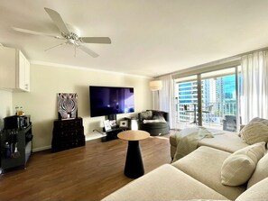 Smart TV, books, music library