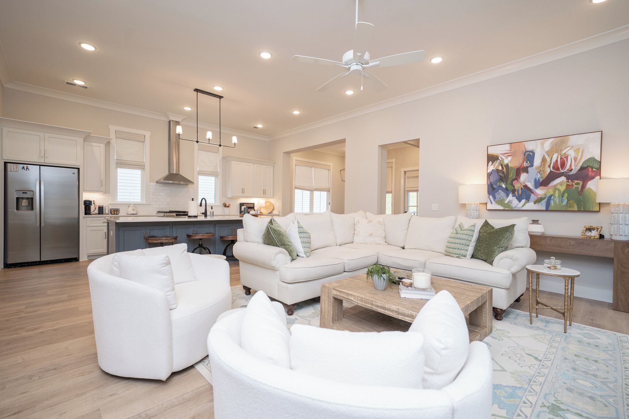 スマートテレビ、暖炉