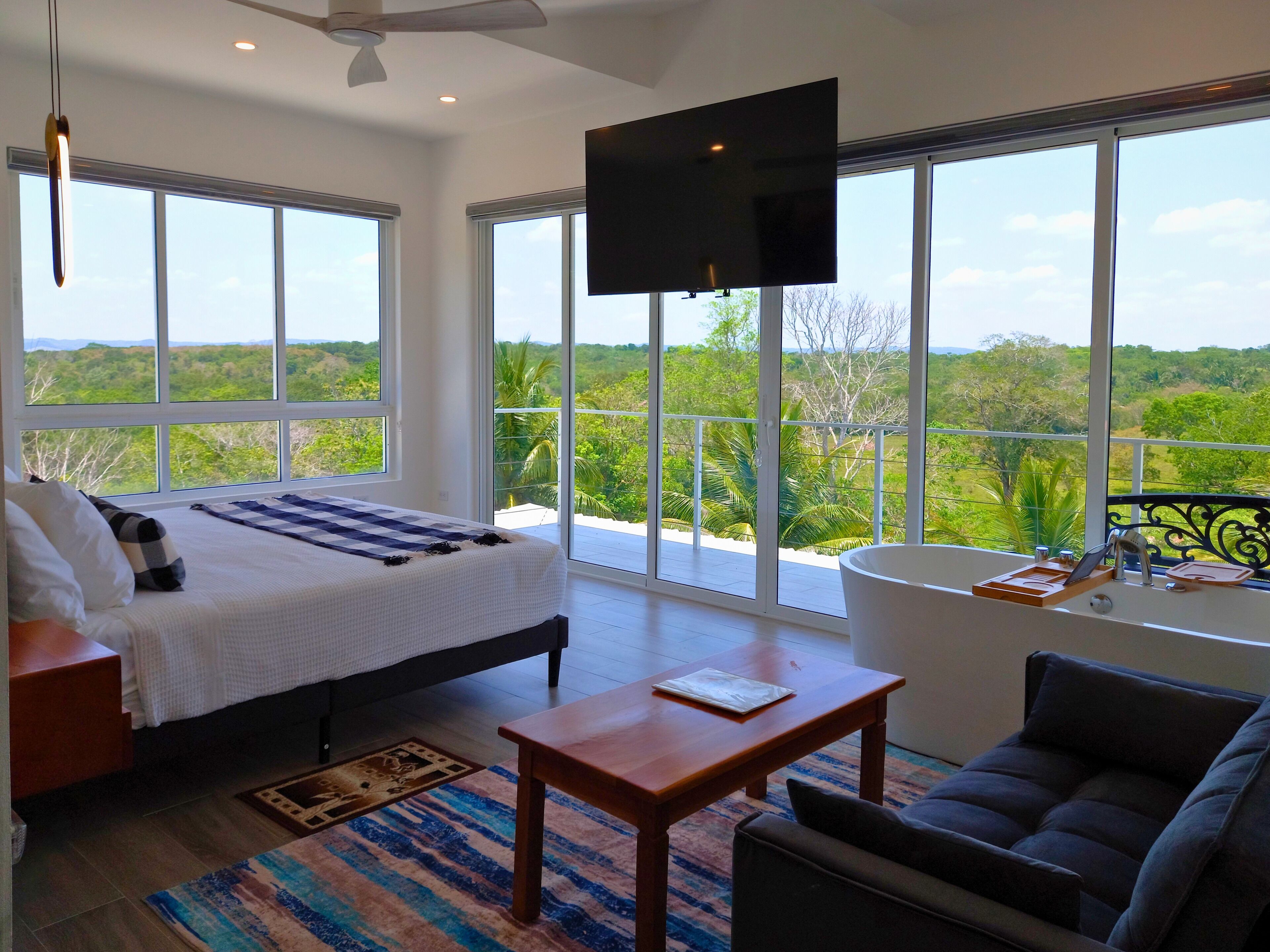 Honeymoon Suite, Balcony, Hill View | In-room safe, blackout curtains, iron/ironing board, free WiFi