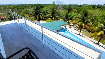 Honeymoon Suite, Balcony, Hill View | Terrace/patio