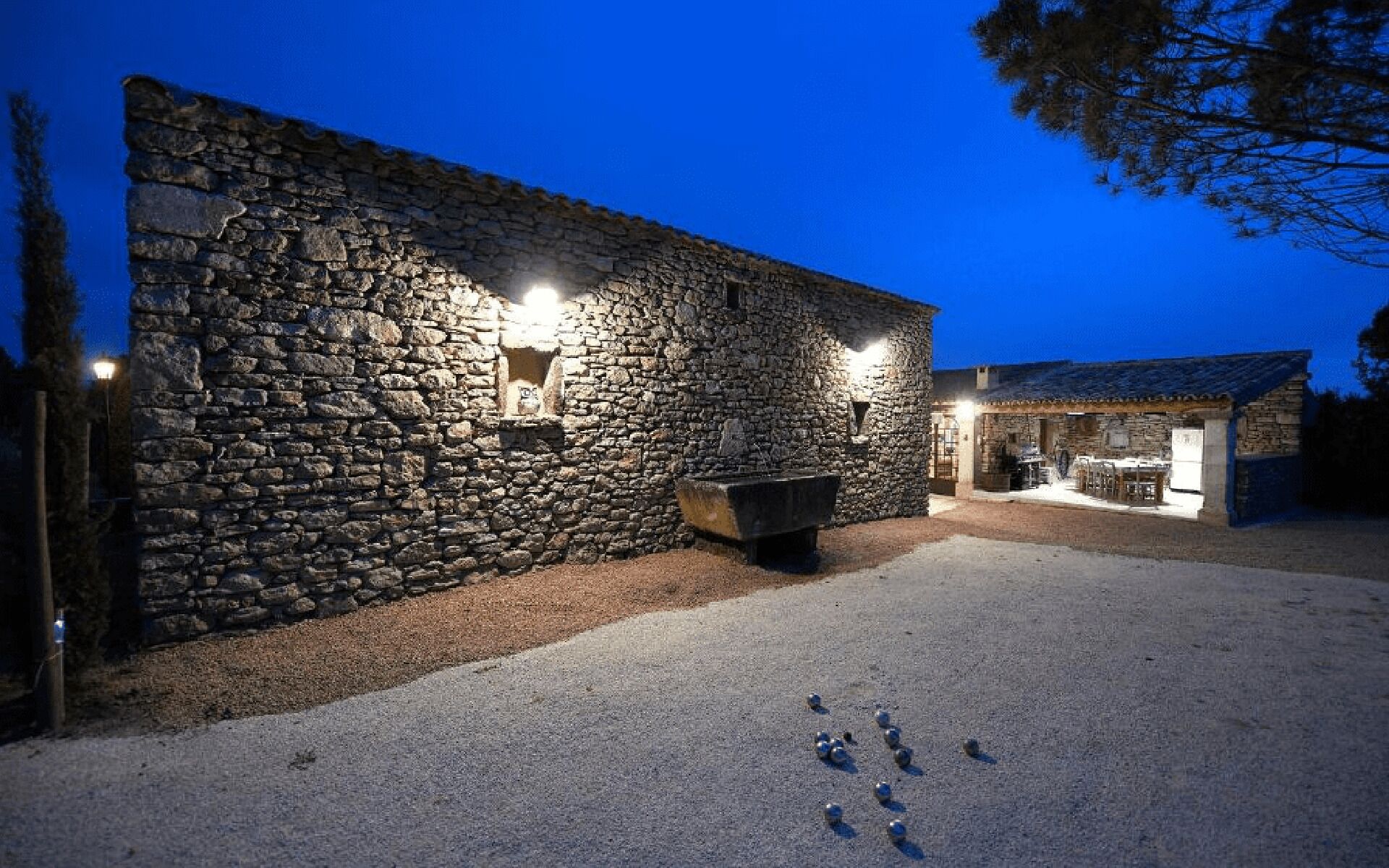 Enceinte de l’hébergement