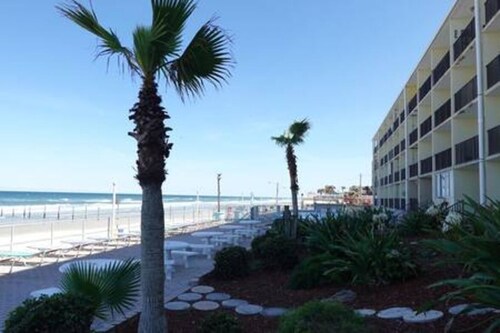 Beachfront Condo with Partial Ocean View