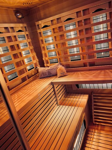 Large semi-detached house with sauna, pool & garden