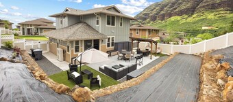 🌺🏄‍♀️ Villa Aloha · 4 Bedrooms, Pool, spa, Sleeps 12 Oahu Top New Home 🏝️🌸