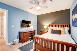 2 chambres, fer et planche à repasser, Wi-Fi gratuit, draps fournis