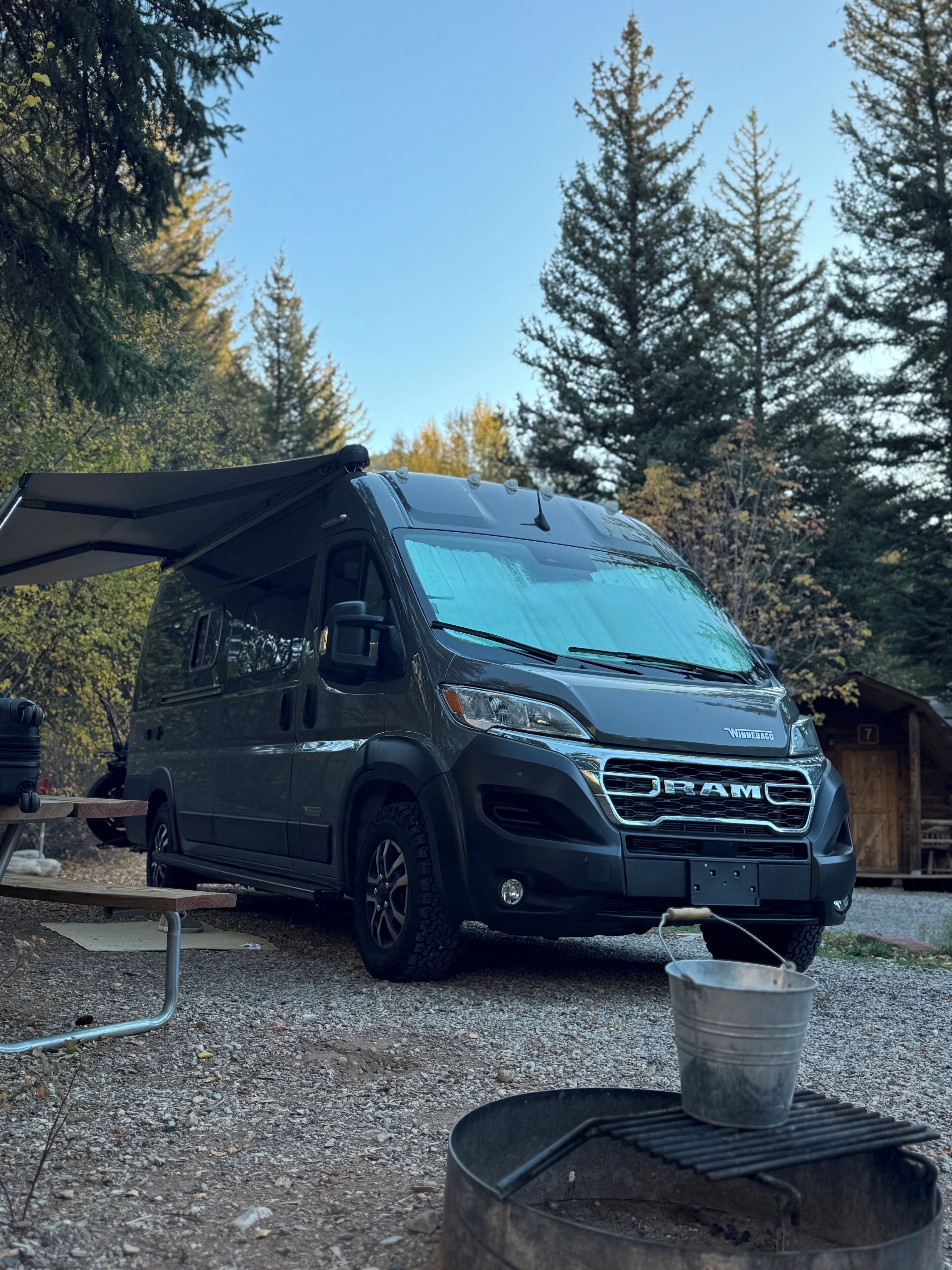 Enceinte de l’hébergement