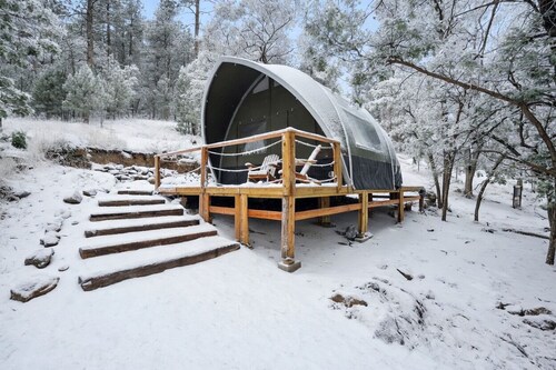 A Cozy Winter Retreat in the Black Hills