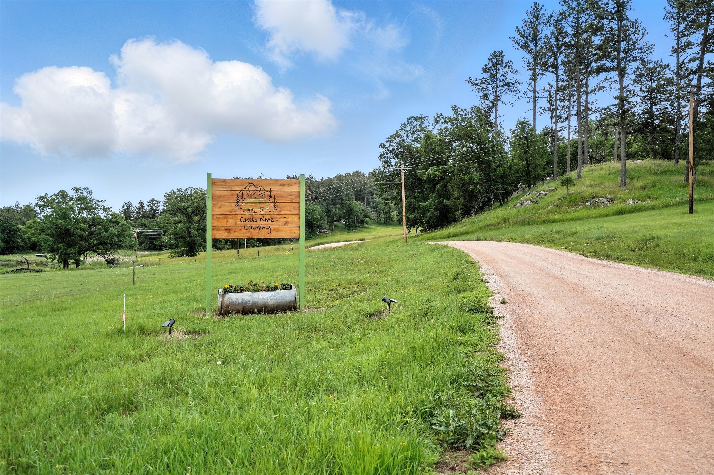 Overnattingsstedets uteområder