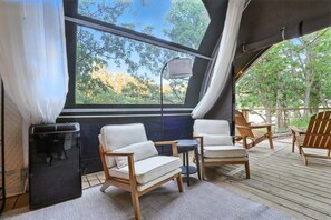 Terrace/patio - A Peaceful Winter Glamping Hideaway (Hermosa)