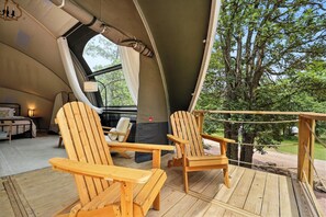 Terrace/patio - A Peaceful Winter Glamping Hideaway (Hermosa)