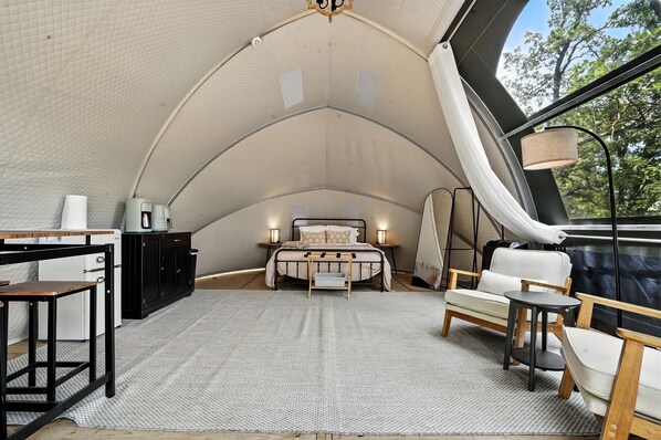 1 bedroom, free WiFi, bed sheets - A Peaceful Winter Glamping Hideaway (Hermosa)