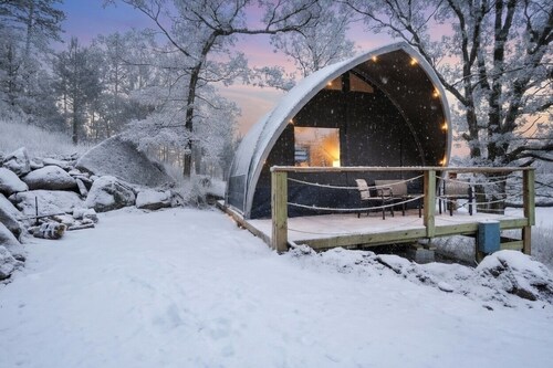Winter Forest Glamping in the Black Hills