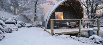 Winter Forest Glamping in the Black Hills