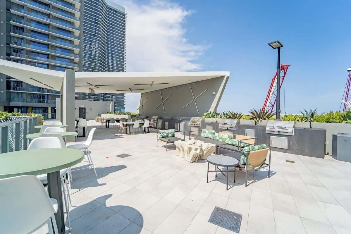Rooftop terrace