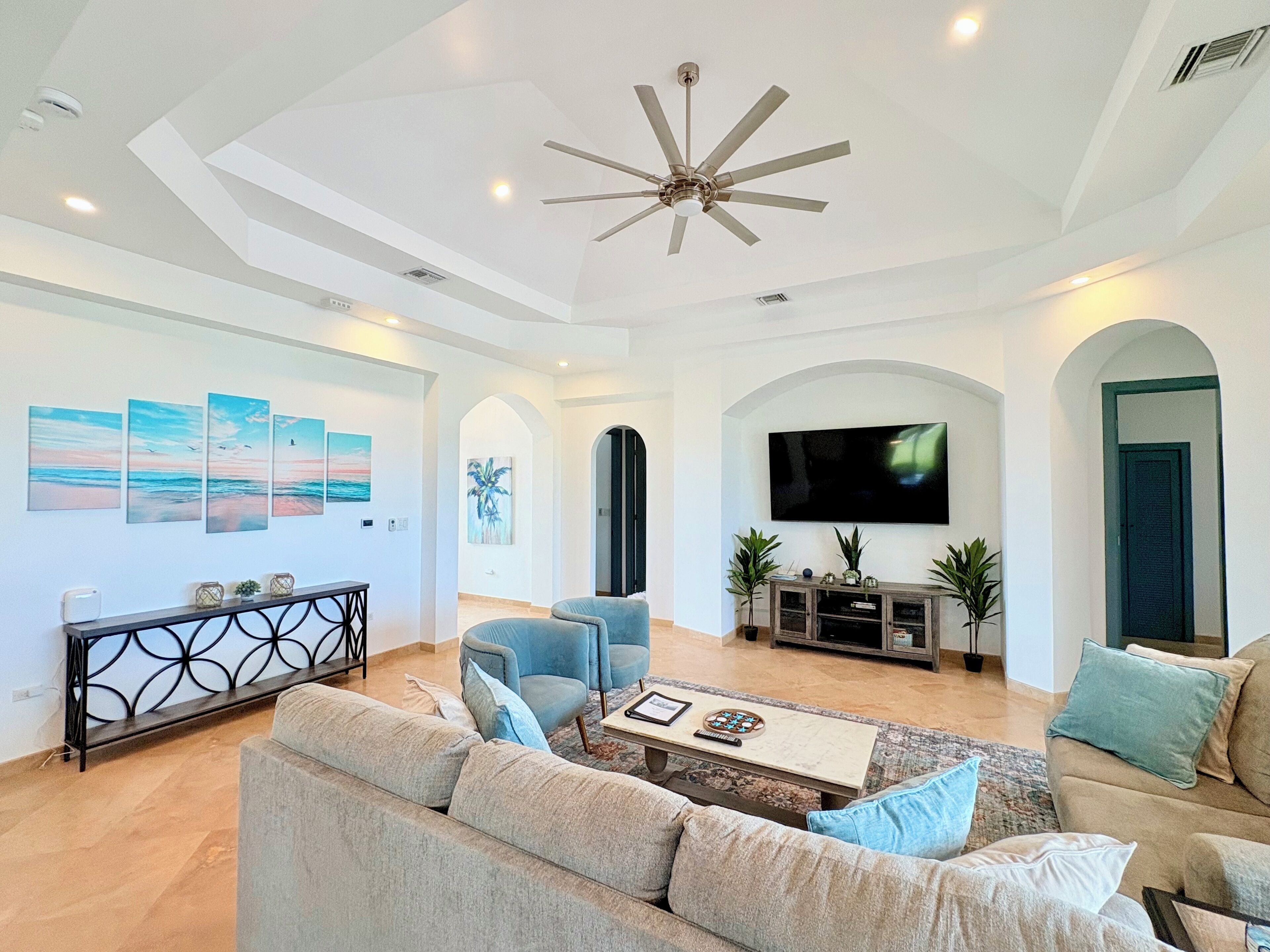 TV connectée, lecteur de DVD, livres