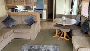 Living area - Quay West Holiday Park - Holiday Accommodation 19725 (New Quay)