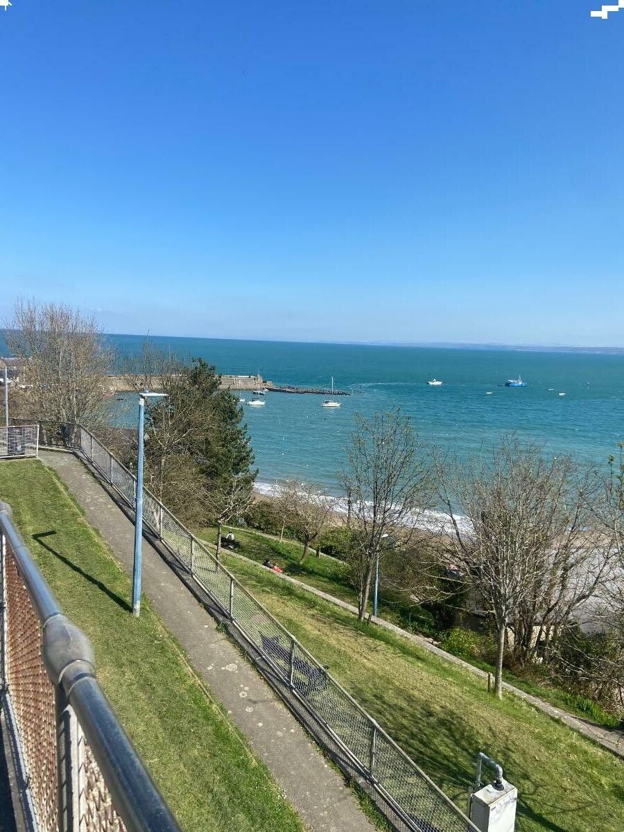 Vue sur la plage/l’océan