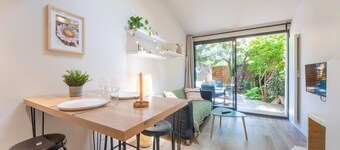 Le Cocon I - Jardin terrasse privatif avec parking