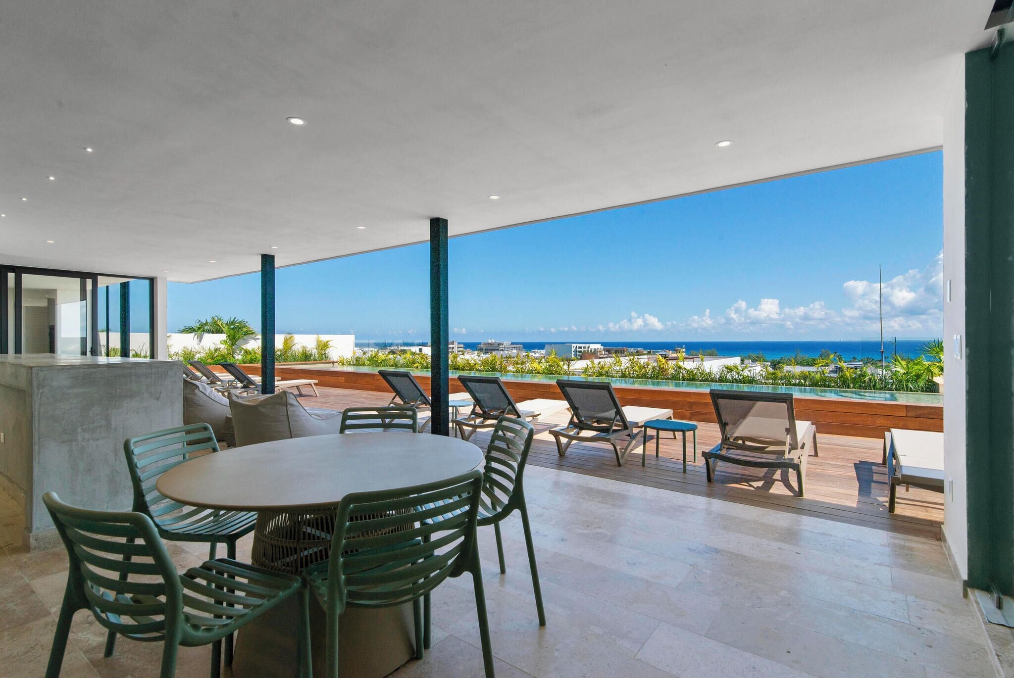 Utsikt fra overnattingsstedet