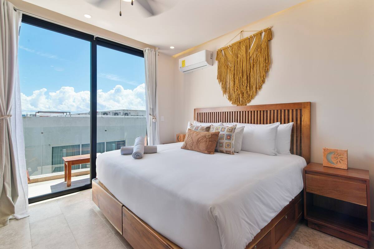 Estúdio conforto, 1 cama King e sofá-cama, banheiro privativo | Individualmente decorados, individualmente mobiliados